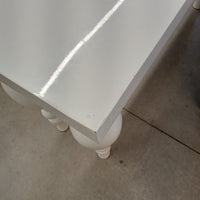 47.5"W White Console Table