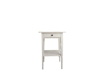 Traditional White Side Table