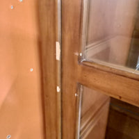53"W 2-Piece Wooden Display Cabinet