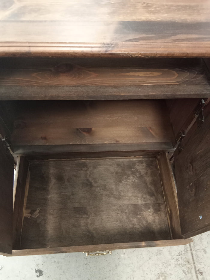 27"W Wooden Nightstand