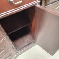 50"W Wooden Sideboard with Six Drawers