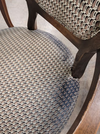 Long Traditional Dining Set W/ Dark Wood Finish