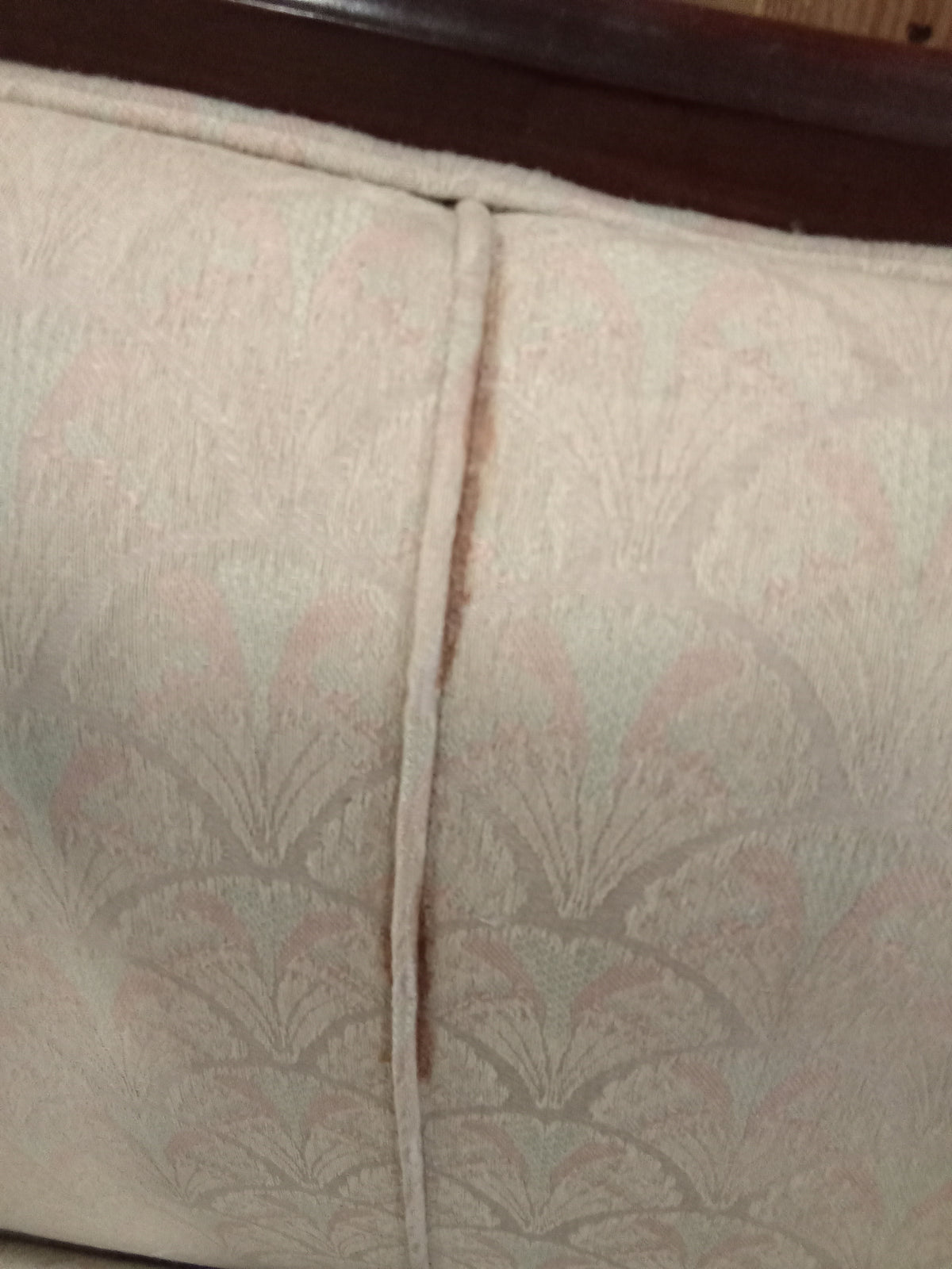 91"W French Provincial Style 3-Seat Sofa