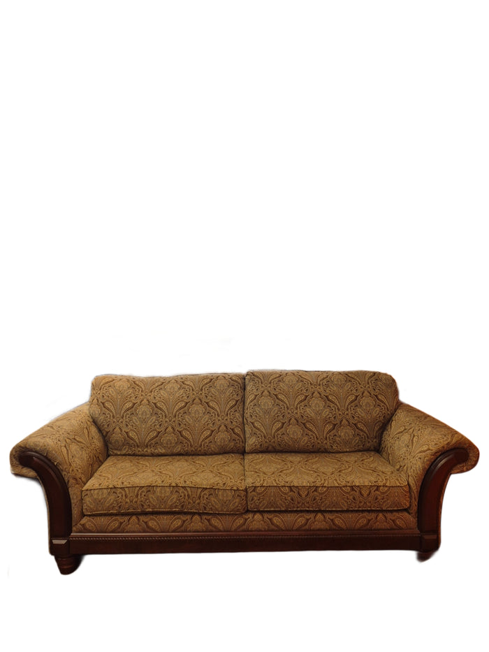 3-Seat Vintage Patterned Sofa
