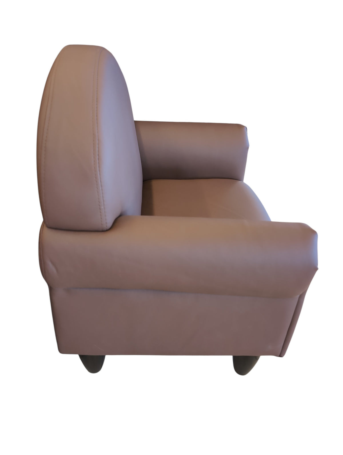Children's Leather Armchair - Walnut