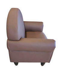 Children's Leather Armchair - Walnut