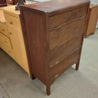 28"W Vintage Wooden 4-Drawer Dresser