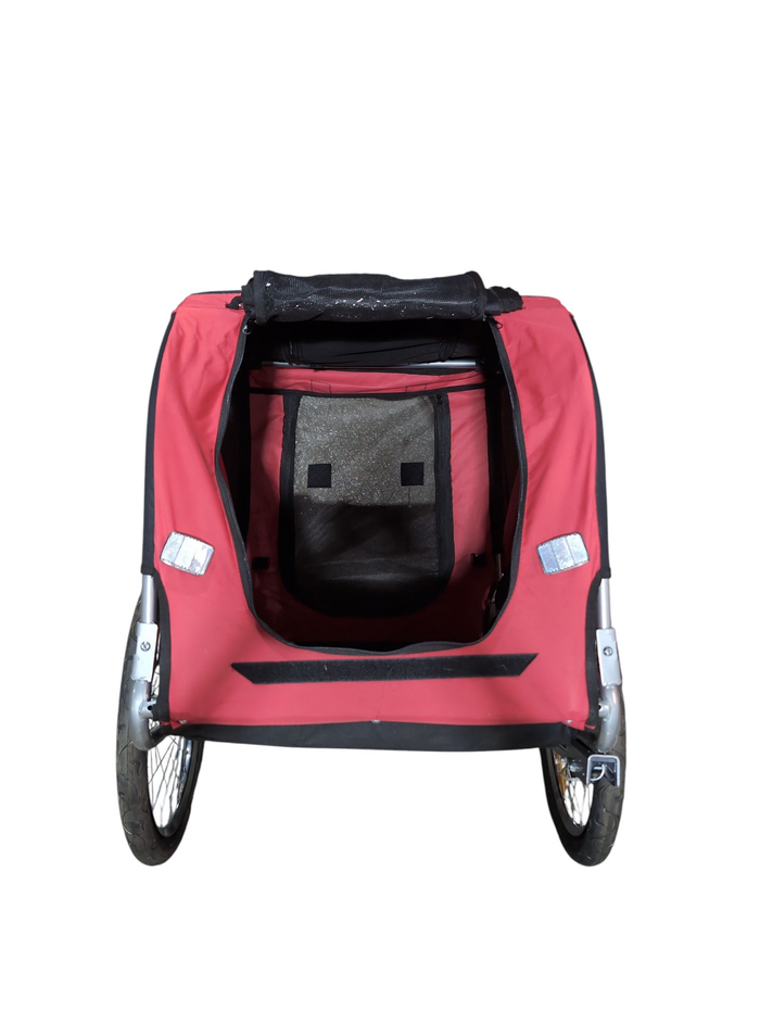 PawHut Dog Bike Trailer Pet Cart Bicycle Wagon Cargo Carrier Attachment