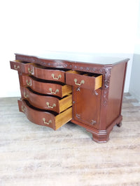 Ornate Wood Sideboard