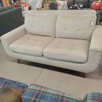 67"W 2-Seat Love Seat in Light Gray