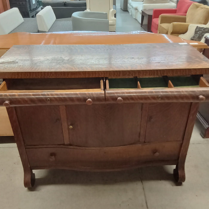 50.5"W Vintage Oak Side Board