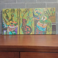 40"W "Caribbean Art" Print - Framed