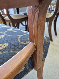 Upholstered Maple Armchair