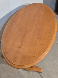 Roxton Solid Maple Oval Side Table