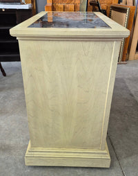 2-Door Credenza with Stone Top