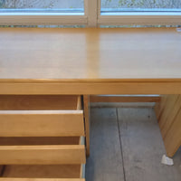 45.5"W Single Pedestal Desk