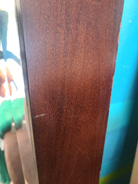 Dark Brown Framed Mirror