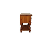 Traditional Pine Wood Nightstand