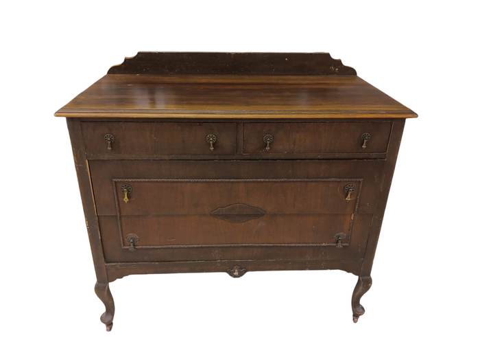 Empire Antique Three Drawer Dresser