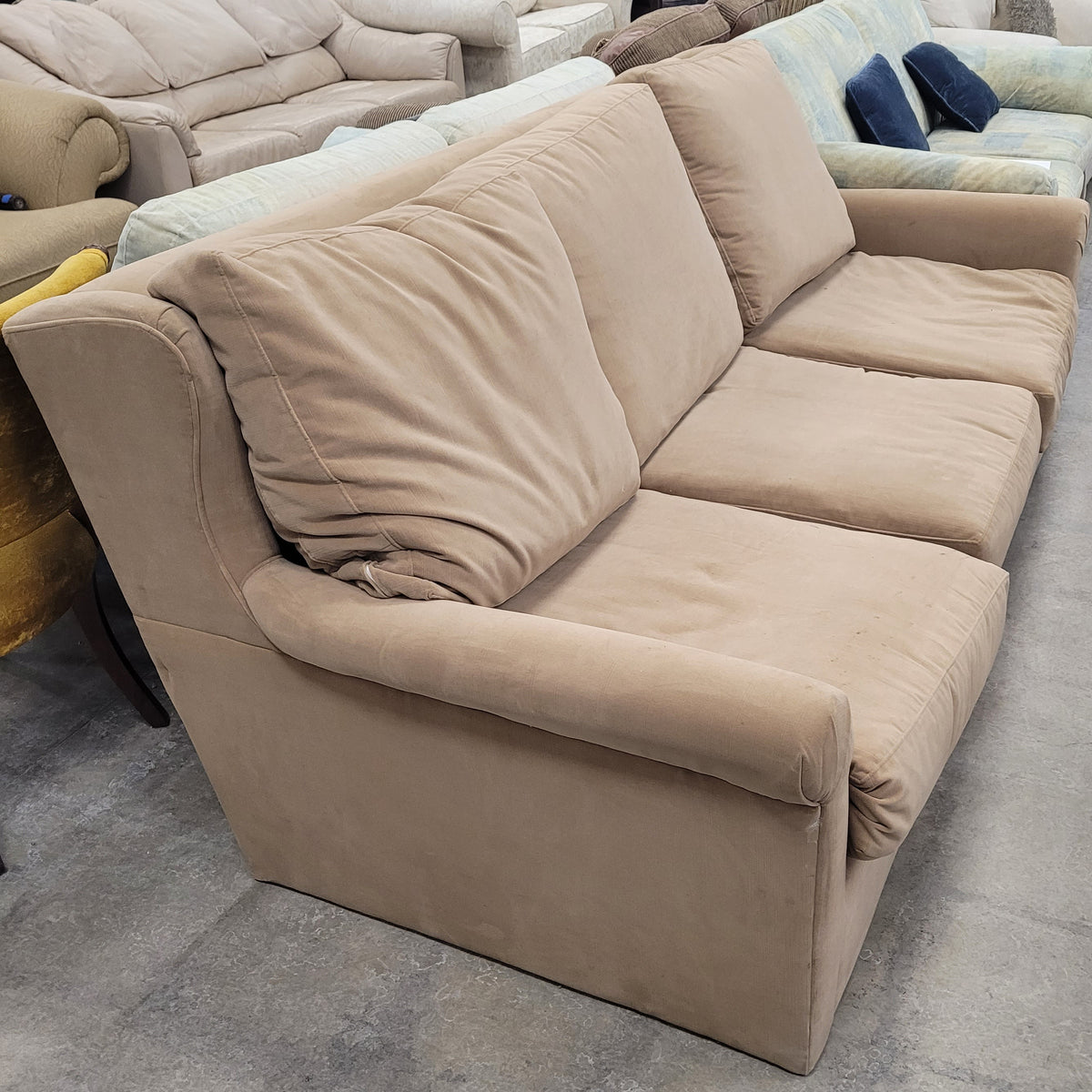 Tan 3-Seater Sofa