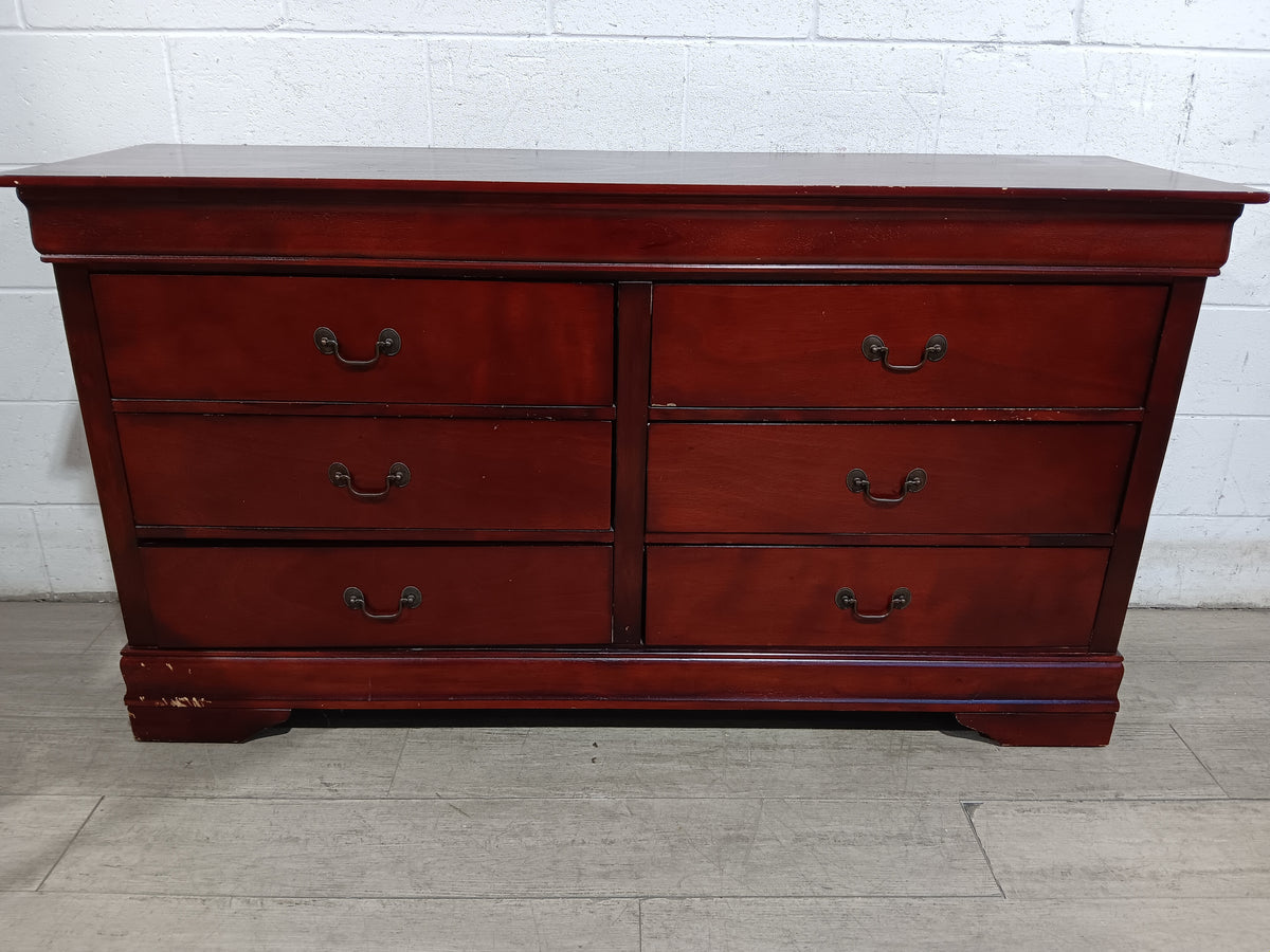 Rustic Six - Drawer Dresser