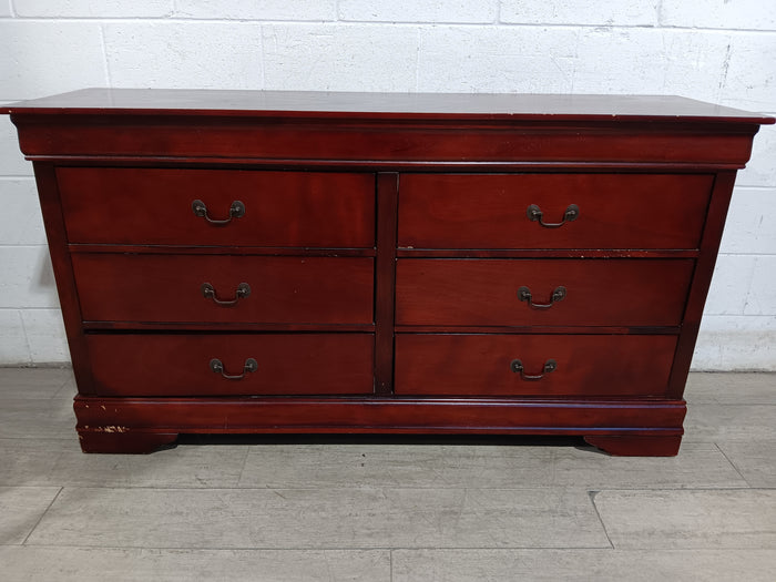 Rustic Six - Drawer Dresser