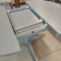 43.5"Diameter Dining Table with Internal Leaf