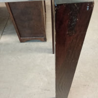 48.5"W Frosted Glass Console Table