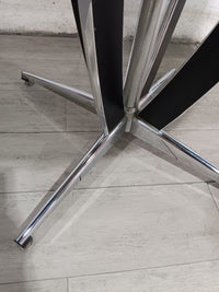 Midnight Onyx Circular Dining Table