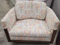 Pastel Floral Patterned Armchairs