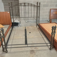 69"W Queen Bed Frame in Steel