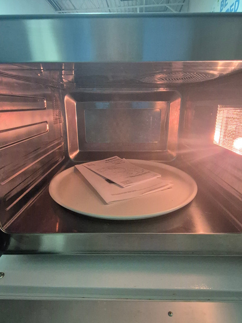 Panasonic Countertop Microwave, 1.5 cu. ft. Capacity, 1100W Watts, Convection, Stainless Steel