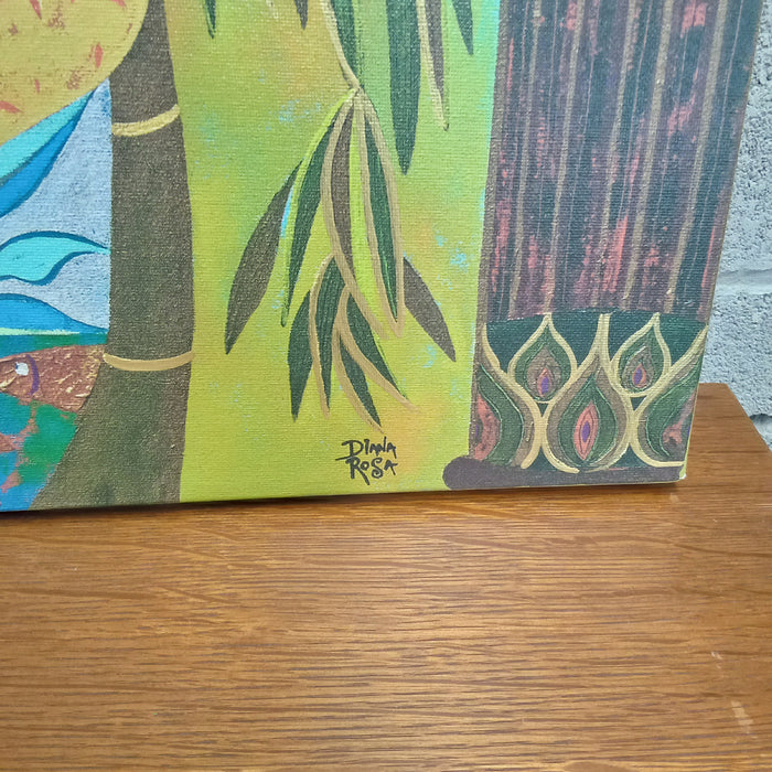 40"W "Caribbean Art" Print - Framed