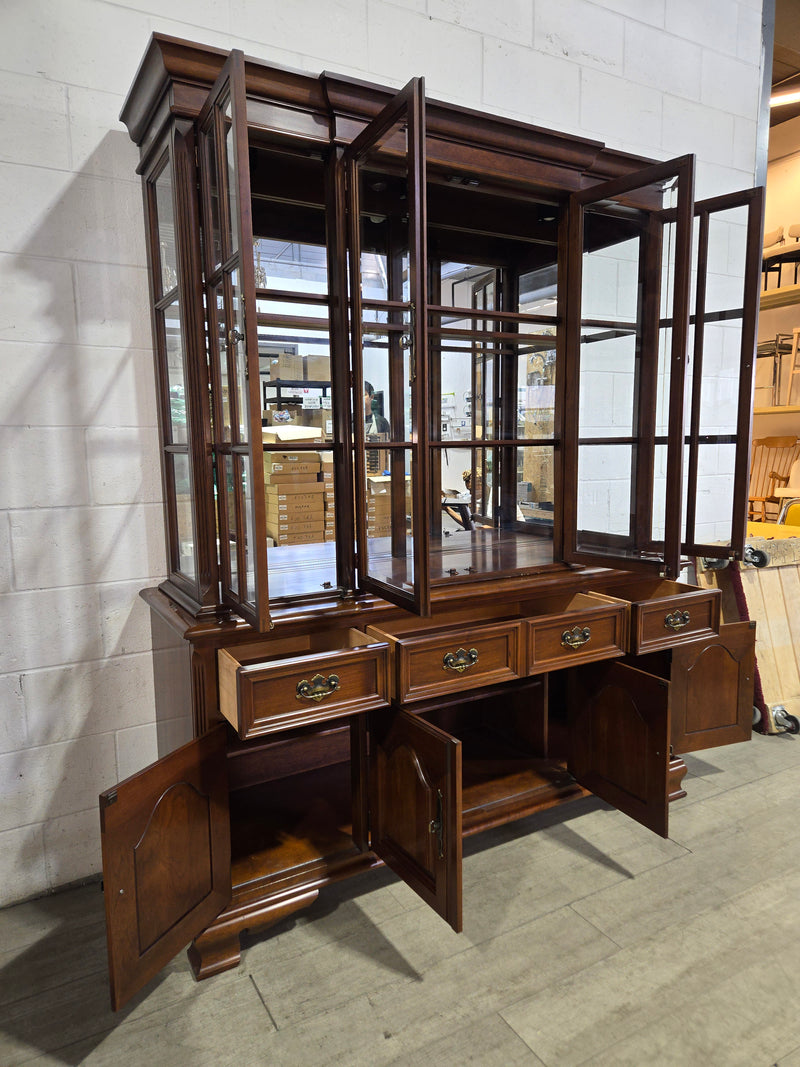 Gibbard Cherry Wood China Cabinet