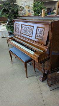 62.5"W Antique Piano