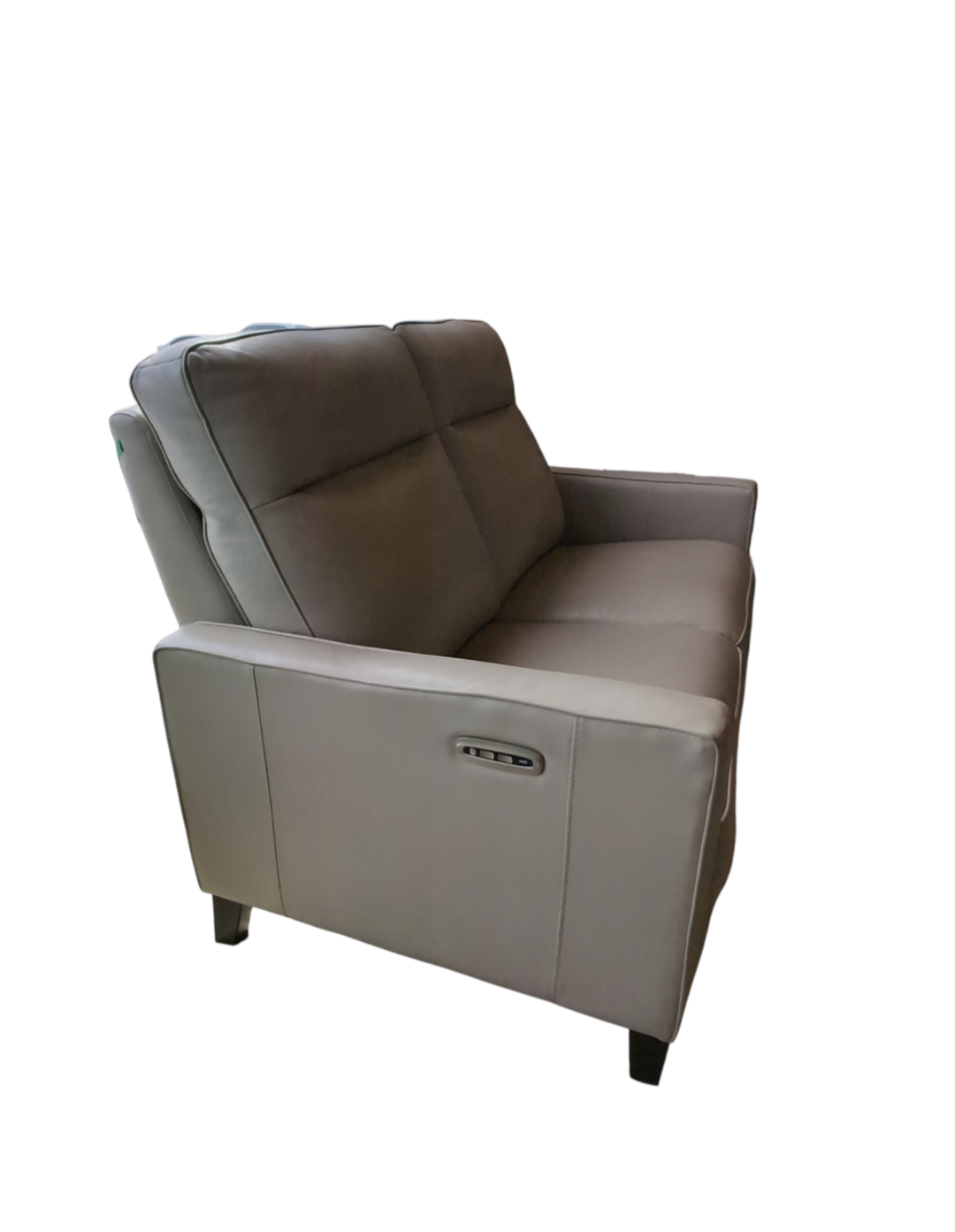 Cream Power Recliner Loveseat