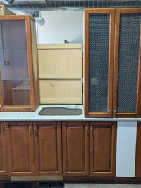 Medium Brown Kitchen (4 Upper & 9 Base Cabinets)