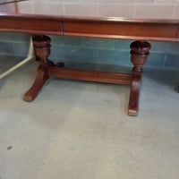 59"W Solid Wood Dining Table