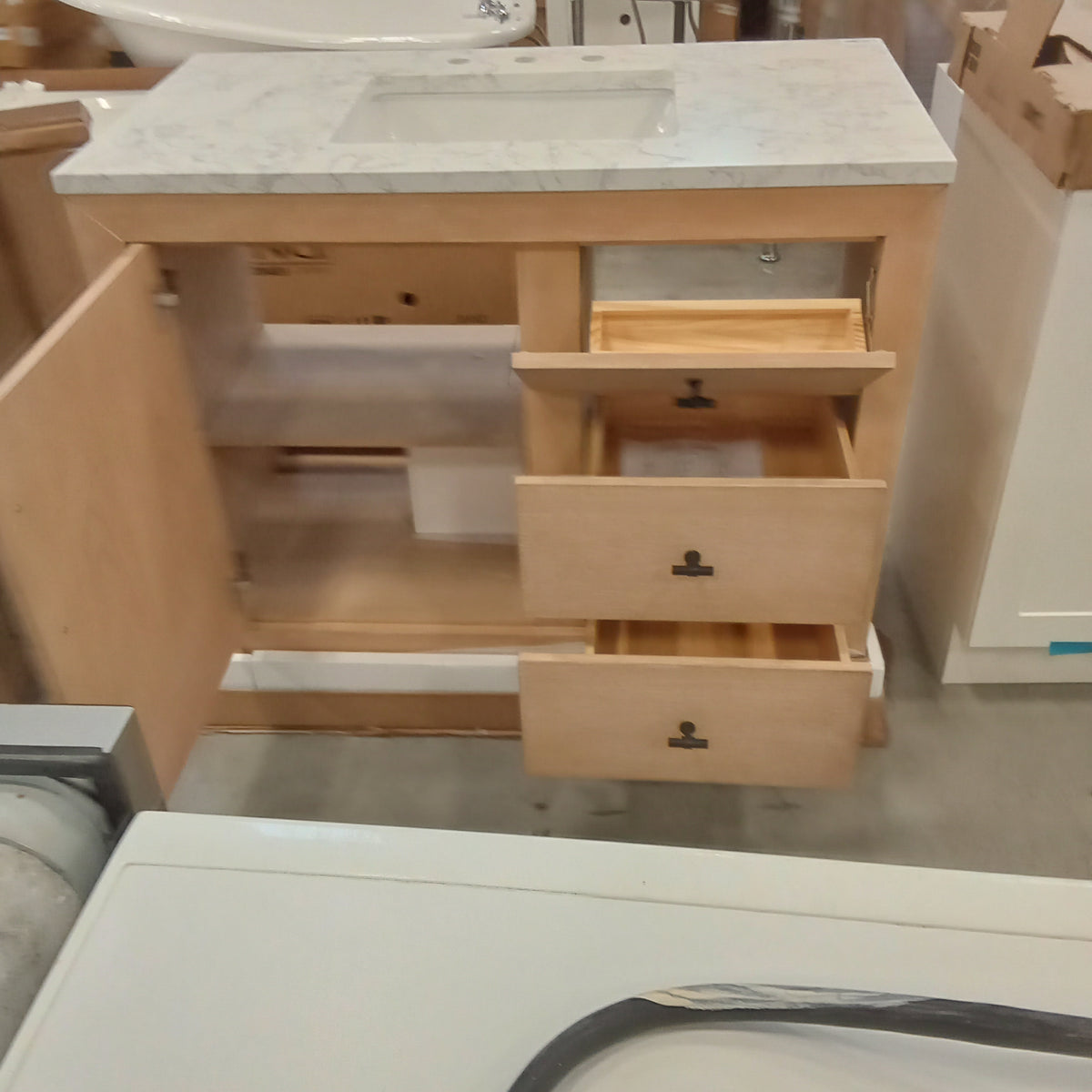 Vanity Cabinet With Counter Top