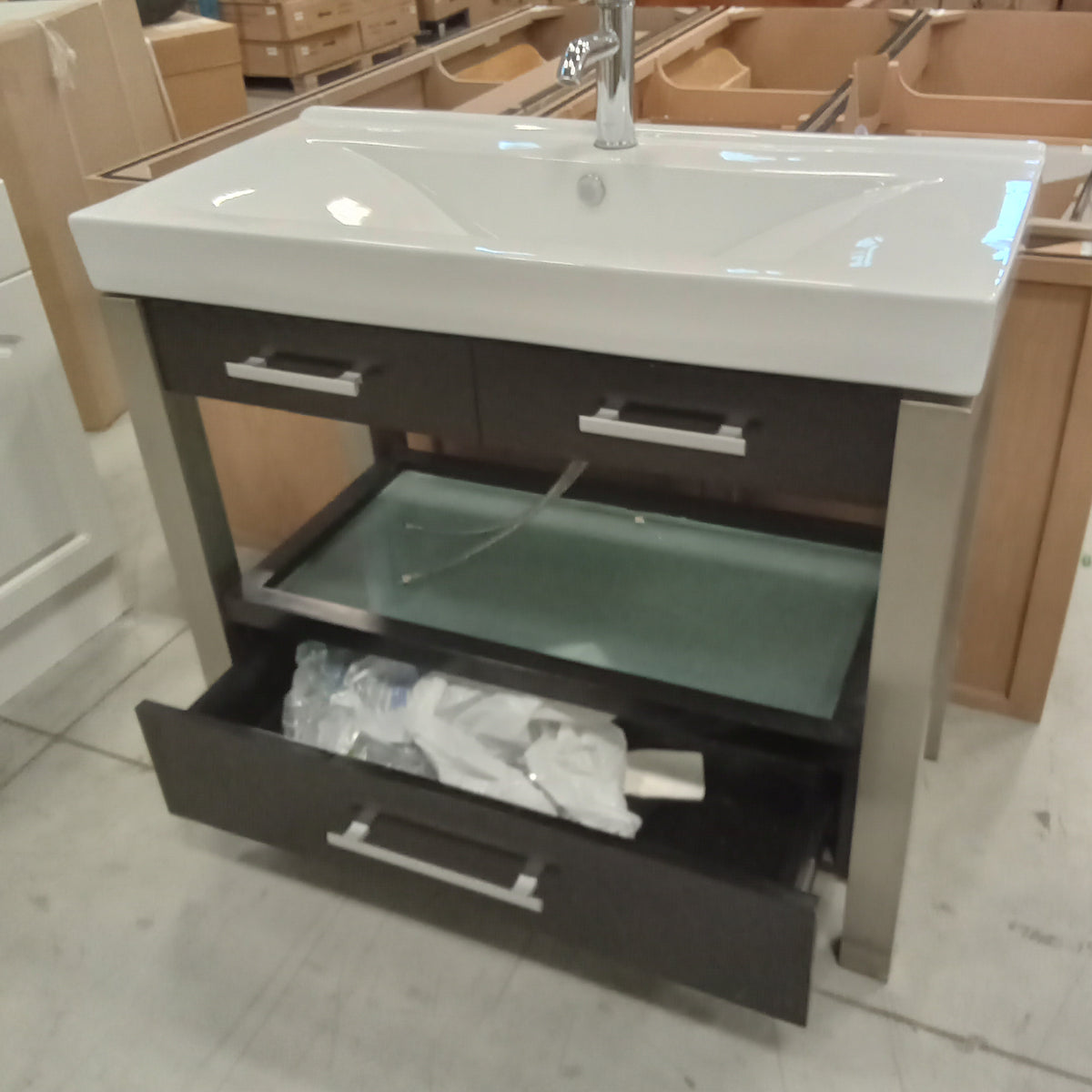 39.5"W Vanity with Sink