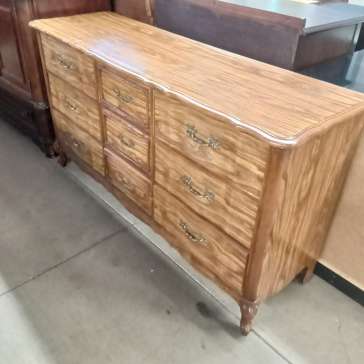 60"W 9-Drawer Dresser