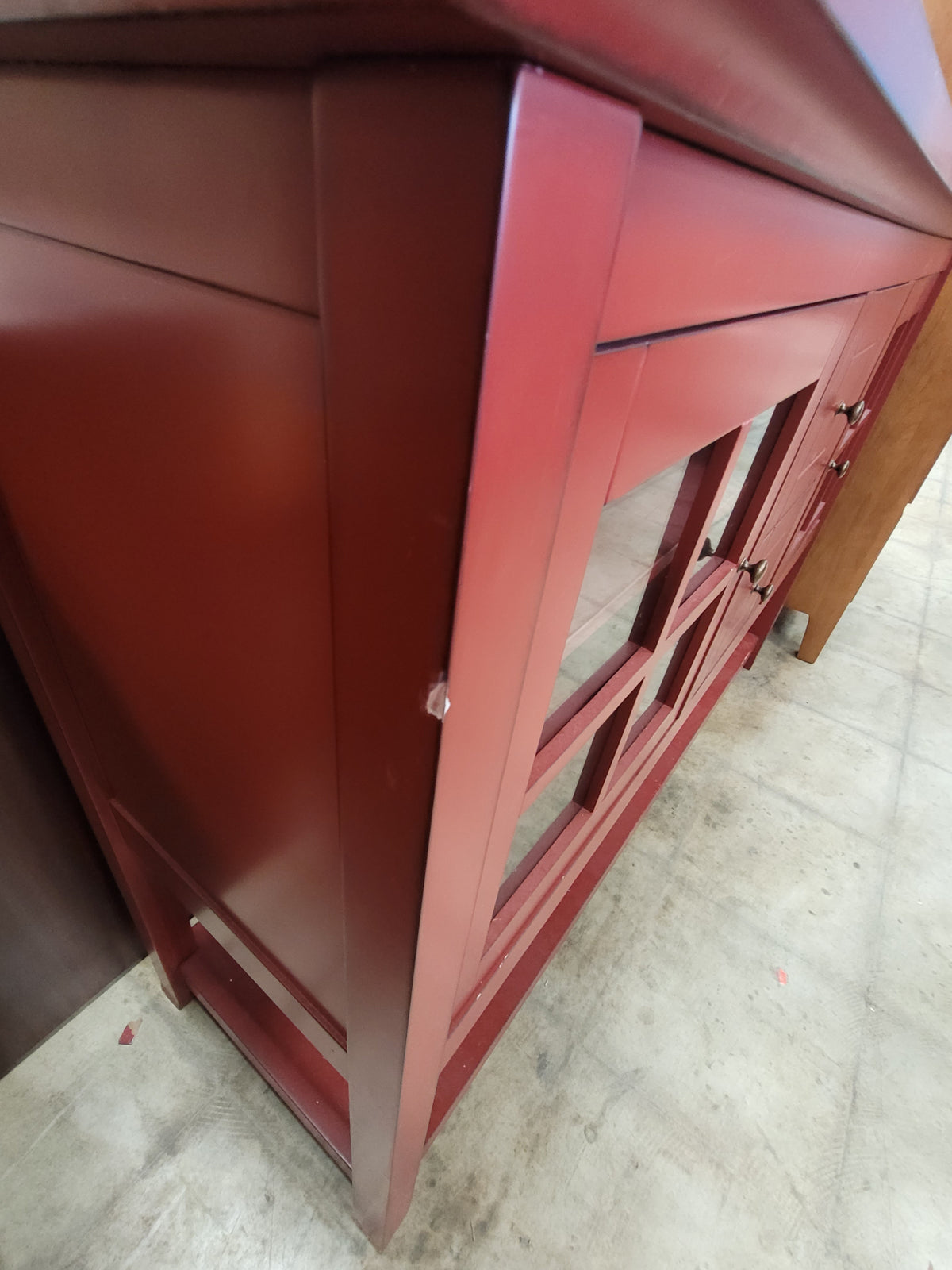 Modern Red Buffet