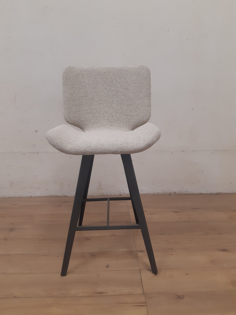 Grey Polyester Accent Chair