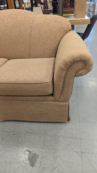 67"W Rose Loveseat w/ flower embroidery