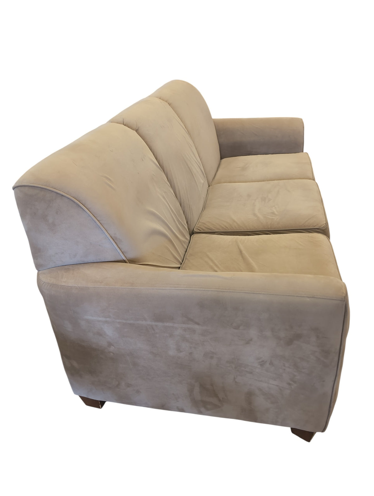 Microsuede Light Beige Sofa