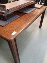 60"W Dining Table with 2 Leaves