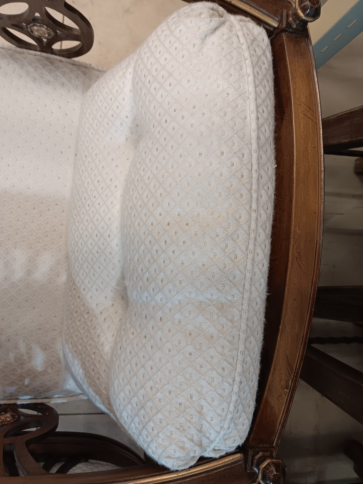 Classic Upholstered Armchairs - Set of Two