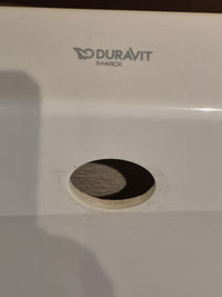 Duravit StARCK Freestanding Air Jet Tub with Fiberglass Surround