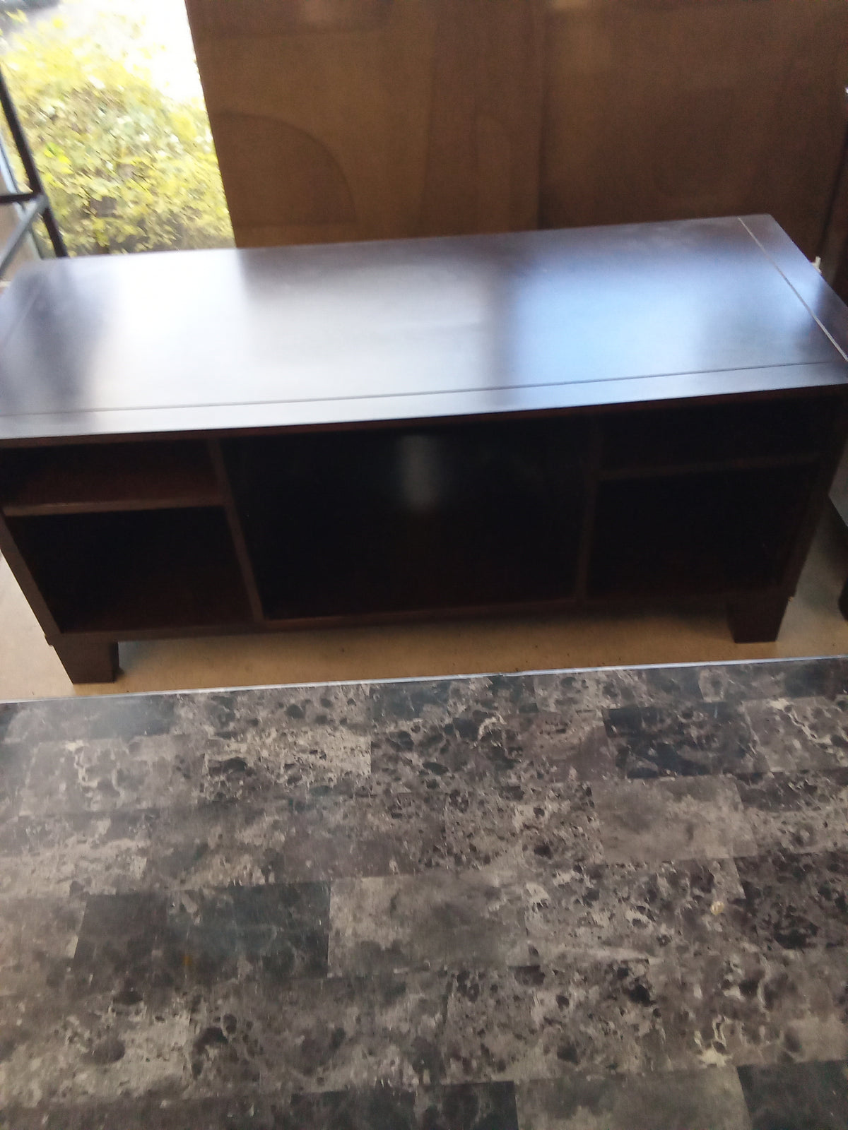 48"W Wooden Coffee Table