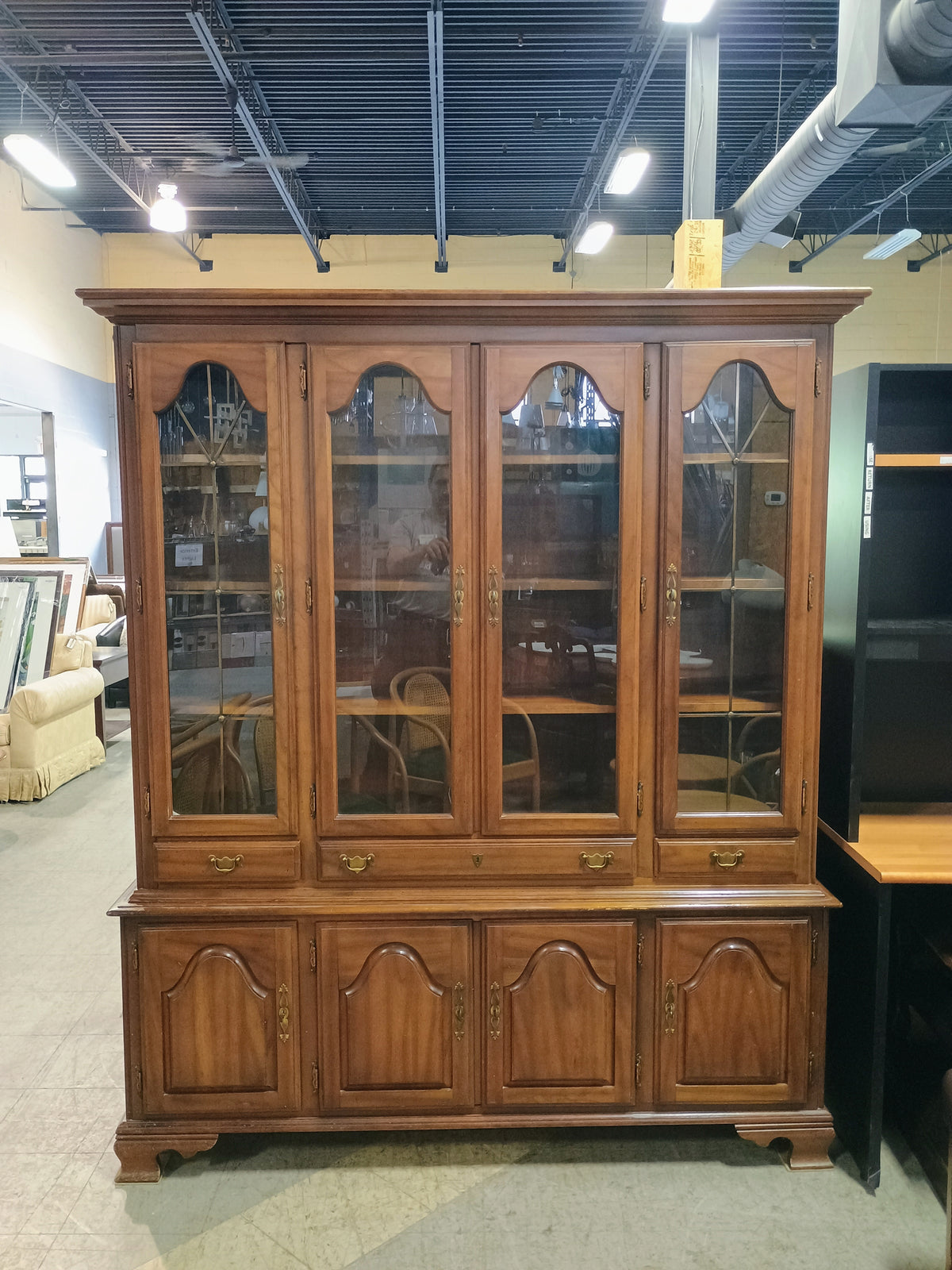 Solid Wood China Cabinet
